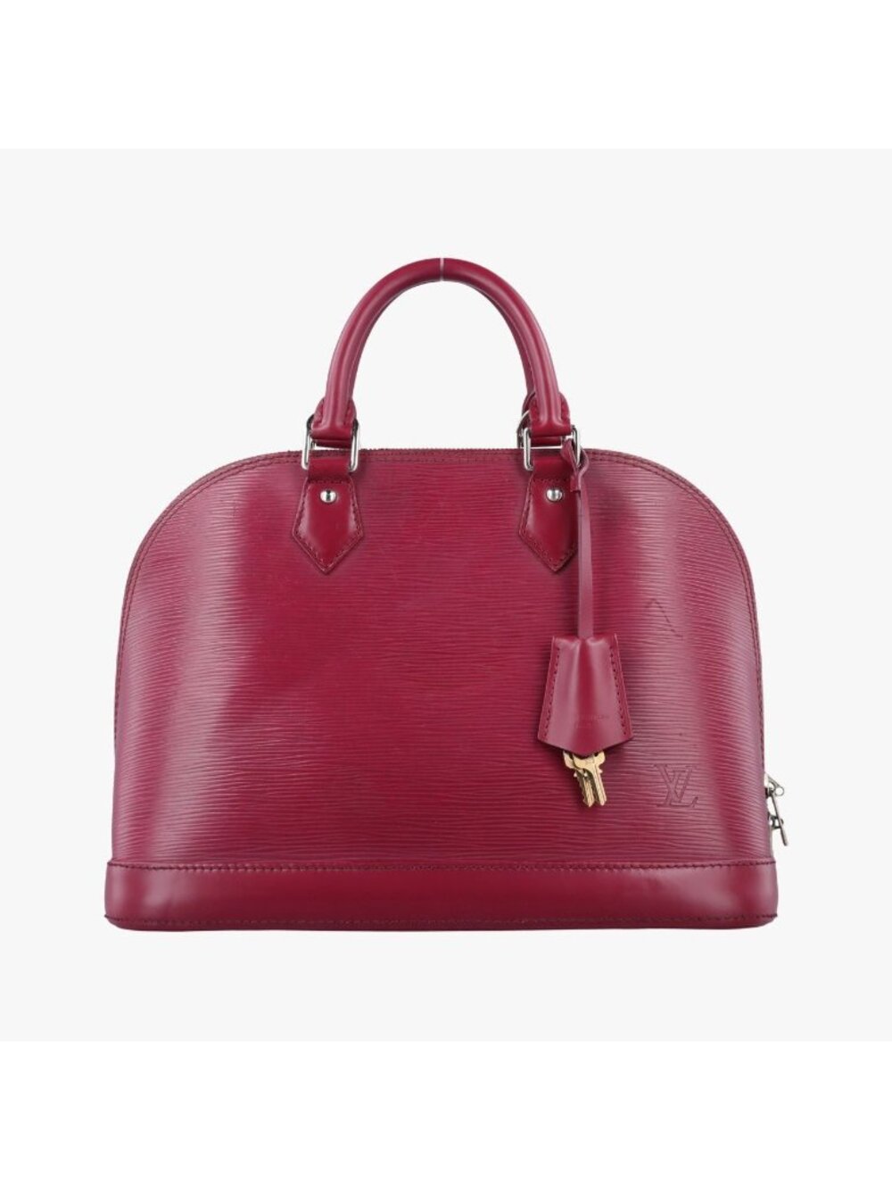 Louis Vuitton Alma PM Fuchsia Epi Handbag